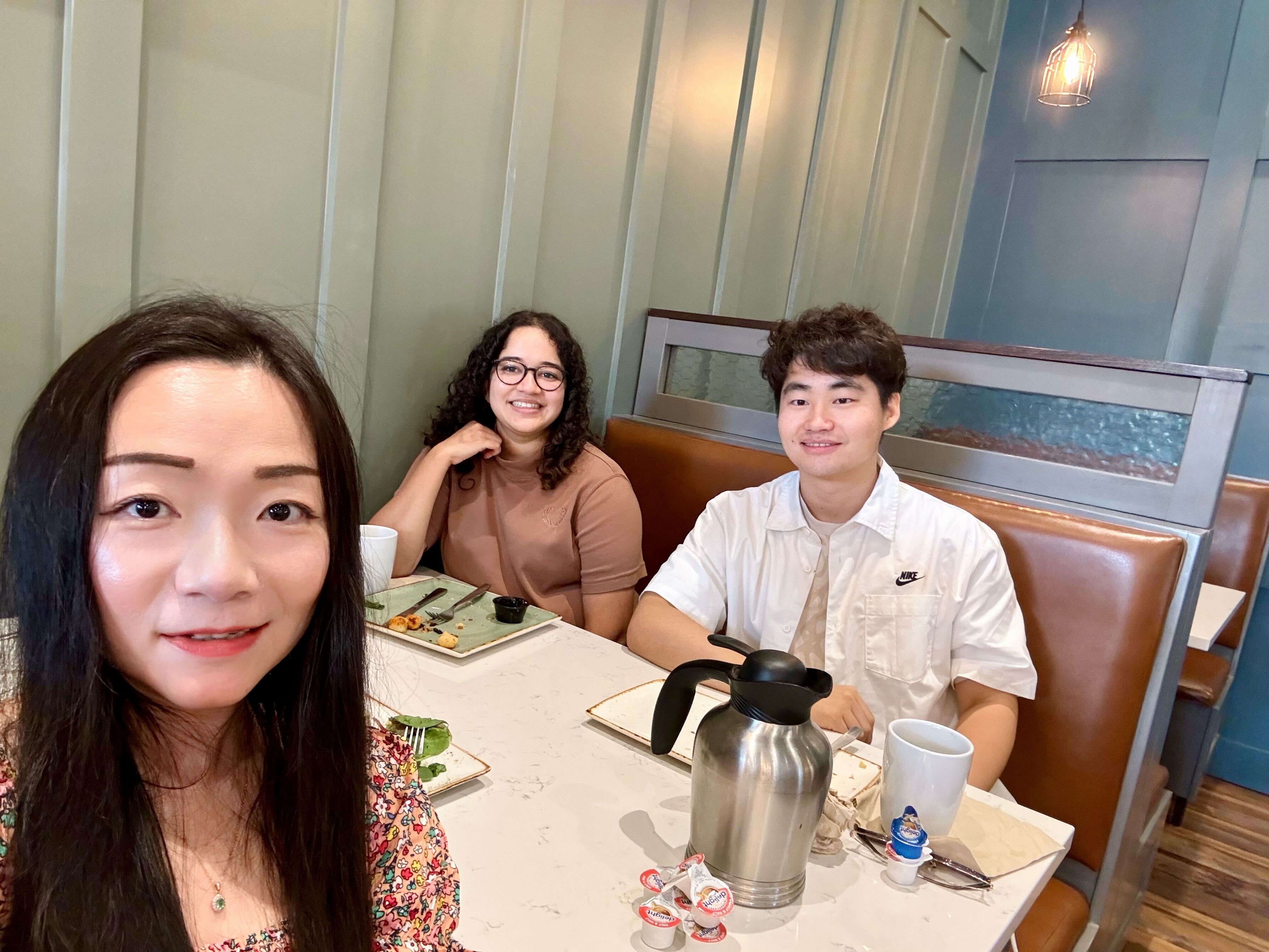 Lab brunch after successful CHI 2024 submissions!